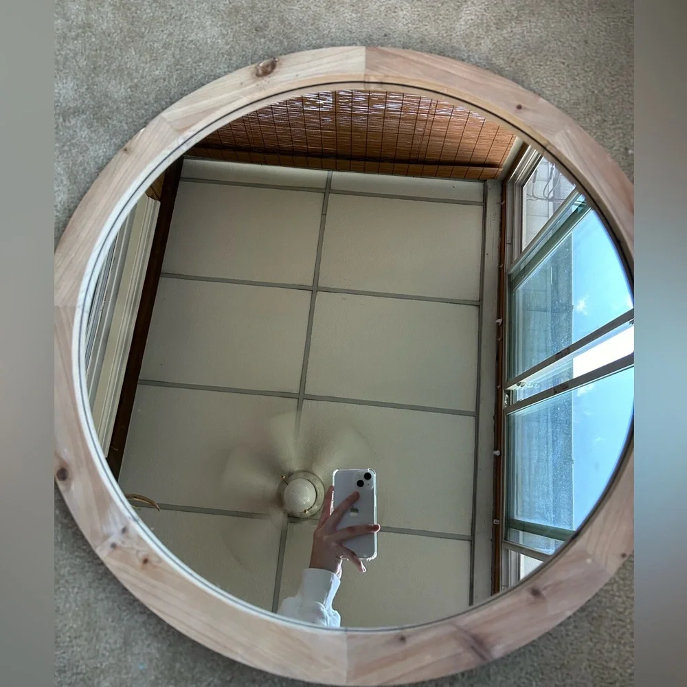 Wooden Mirror